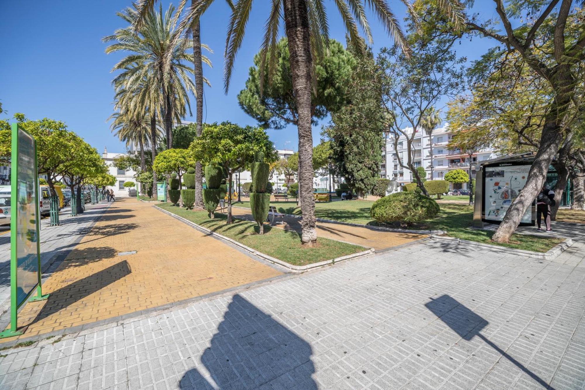El Teatro Atico Con Terraza Apartment El Puerto de Santa Maria Bagian luar foto